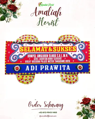 Karangan Bunga Ucapan Selamat rancamulya